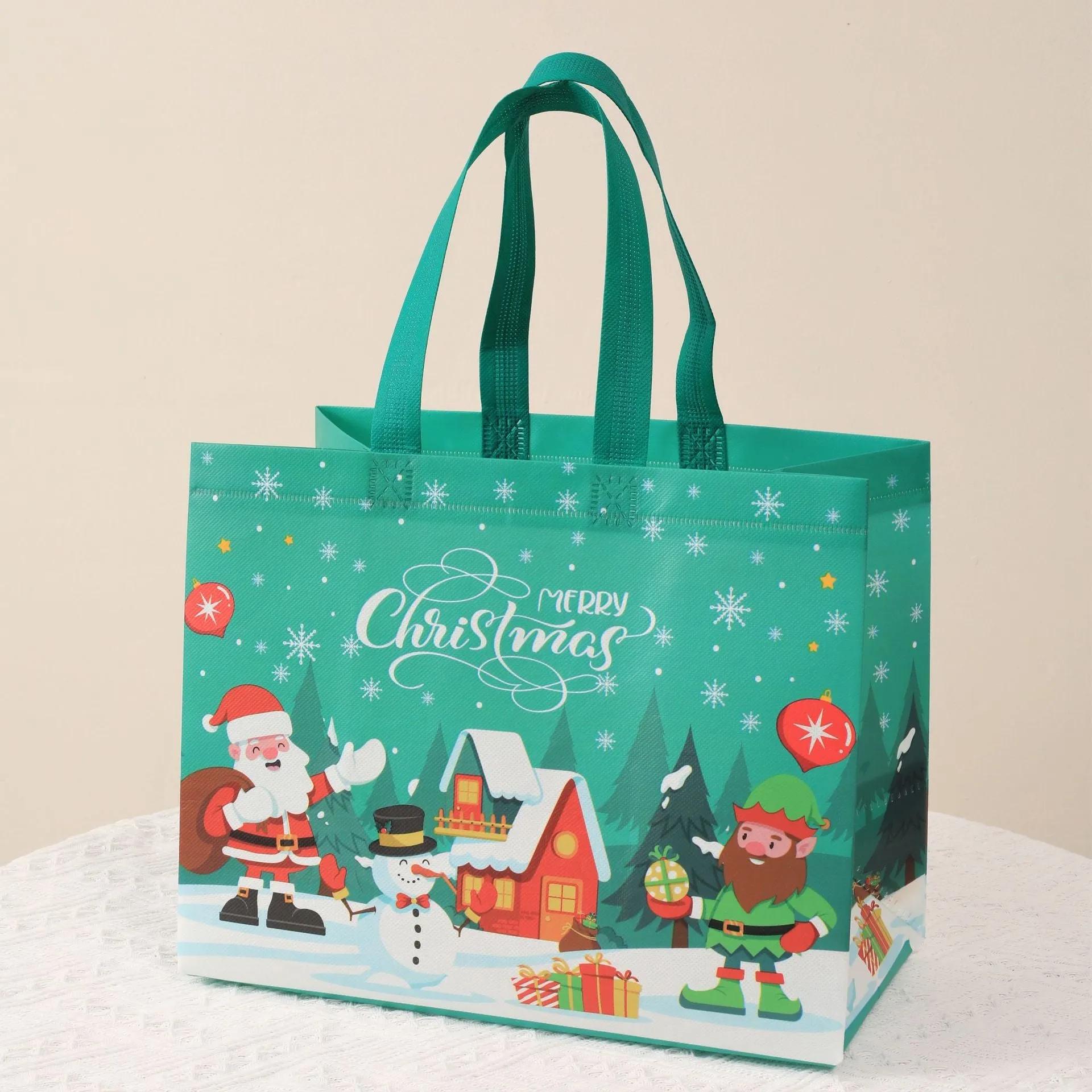 10 Pcs Non-woven Hand Gift Bag