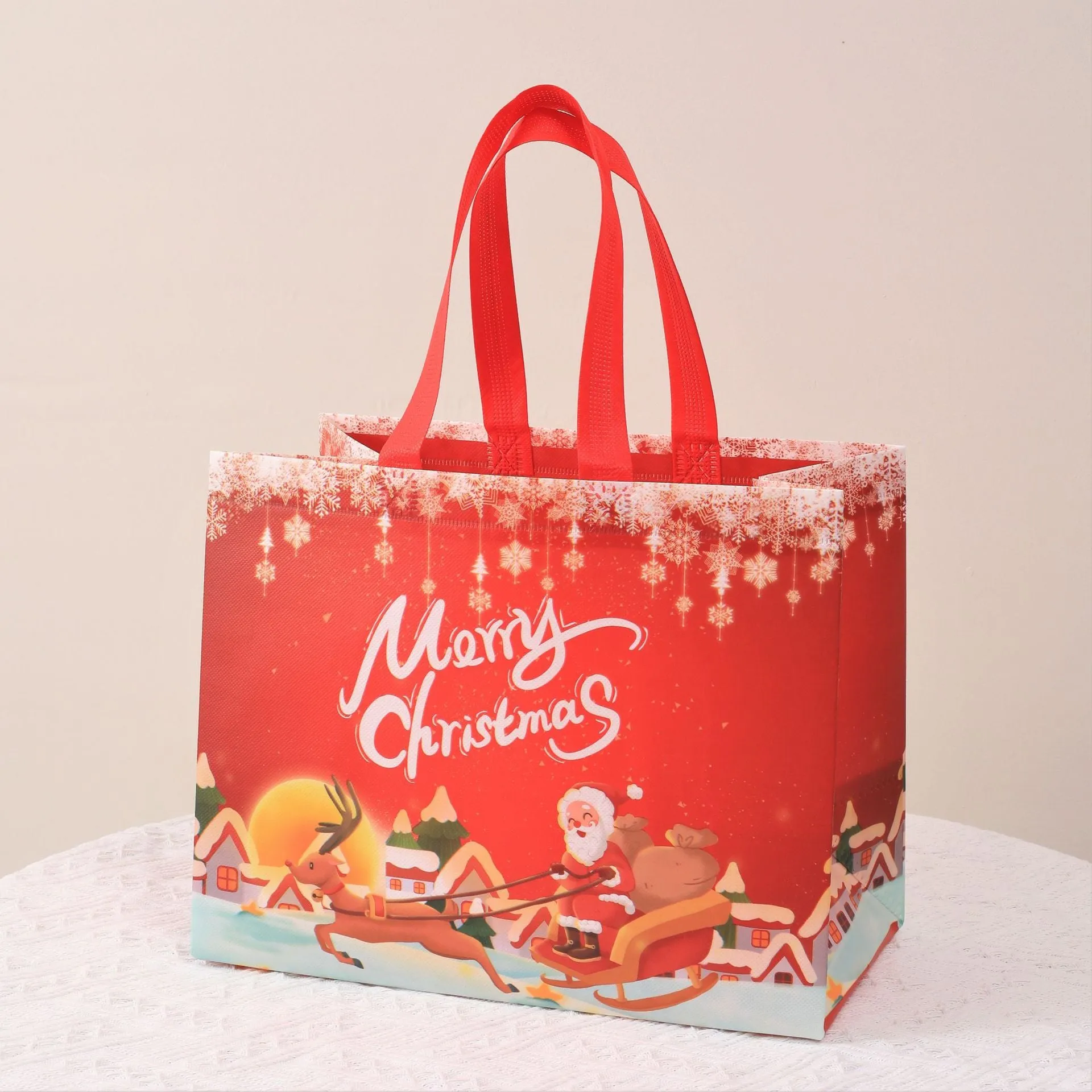10 Pcs Non-woven Hand Gift Bag