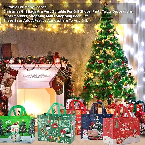 10 Pcs Non-woven Hand Gift Bag