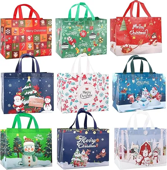 10 Pcs Non-woven Hand Gift Bag