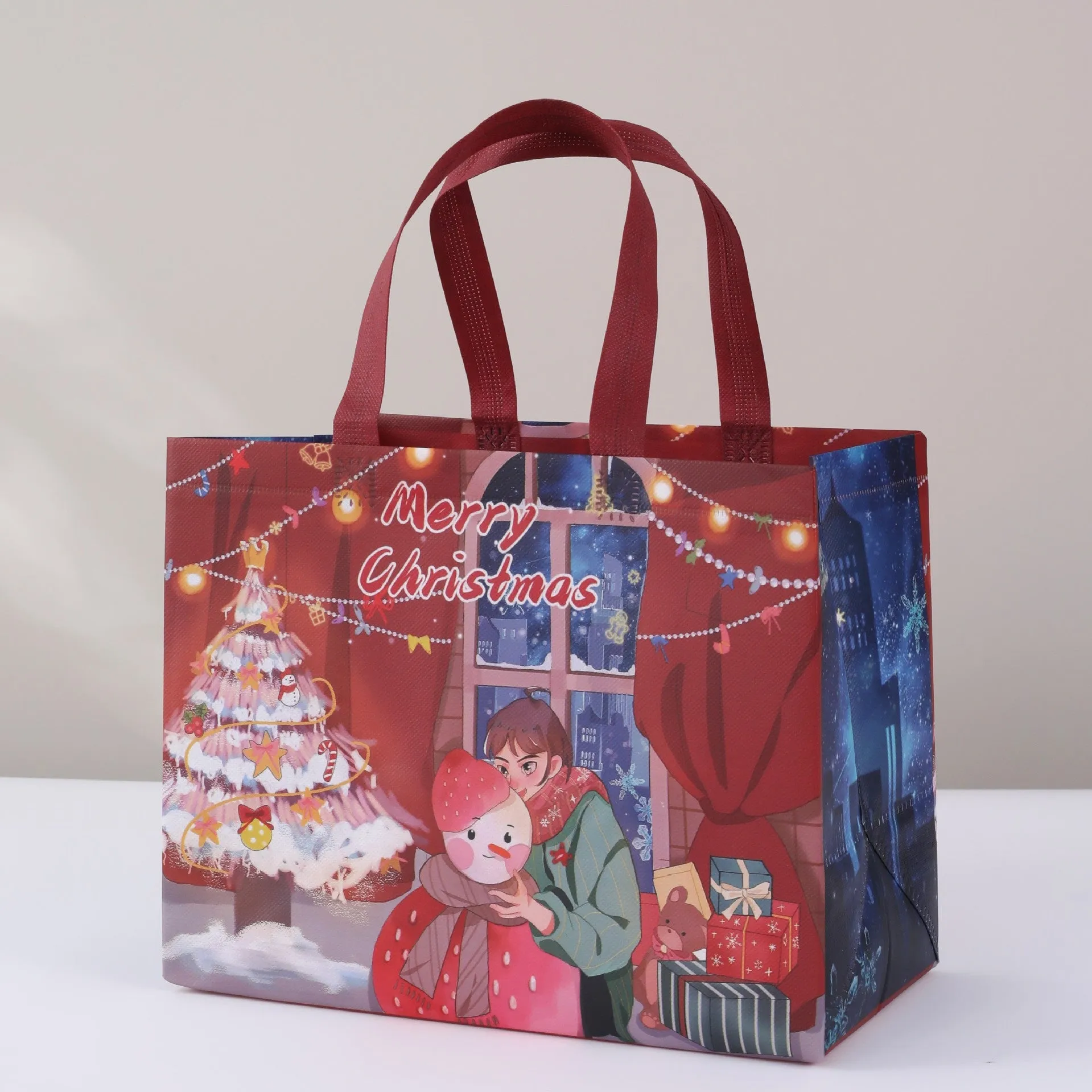 10 Pcs Non-woven Hand Gift Bag