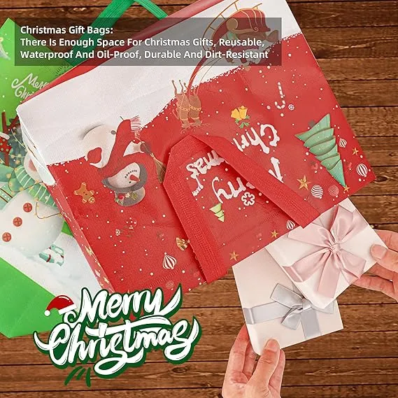 10 Pcs Non-woven Hand Gift Bag