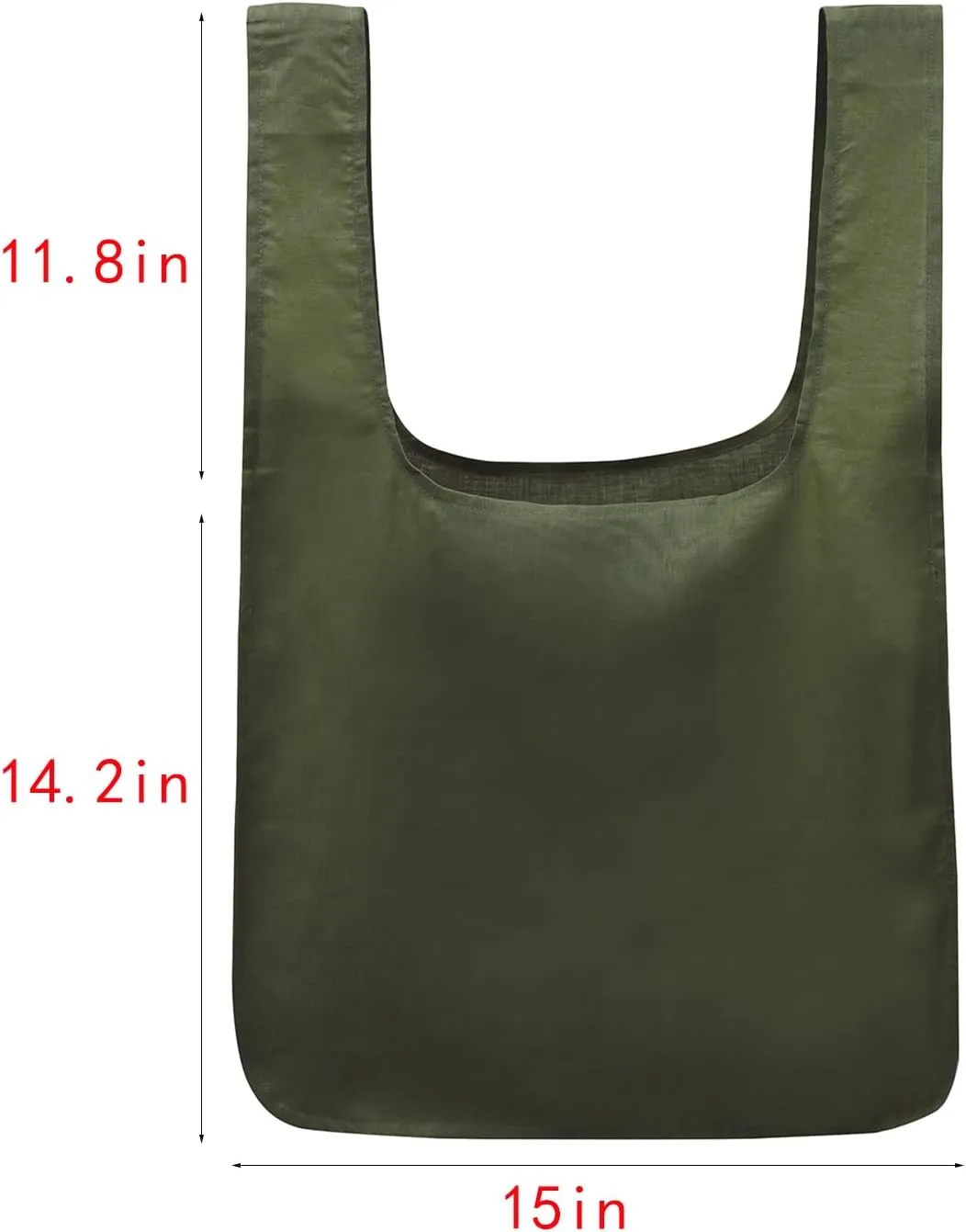 100% Pure Linen Reusable Grocery Bags Shoulder Shopping Bags with Handles, Foldable Grocery Tote Bags