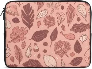 10inch Laptop Sleeve Bag Acorn Leaf Pattern Laptop Bag for Men Women Sleeve Water Resistant Computer Case Computer Carrying Bag