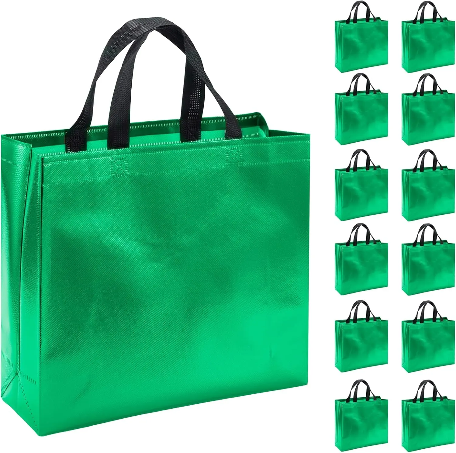 12 Pcs Present Gift Bags Reusable Gift Bag for Party Wedding