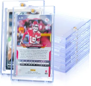 15 Pack 35PT Magnetic Card Holder for Trading Cards, One-Touch Card Case Holder for Baseball Football Sports MTG TCG Collectable Cards