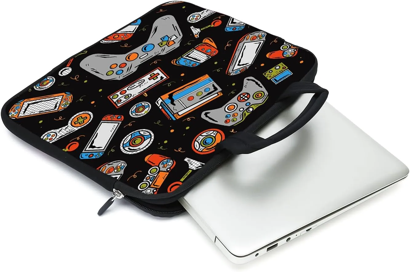 15.6" Laptop Sleeve 14" 15" 15.4" Chromebook Case Ultrabook Case Notebook Sleeve PC Messenger Bag Tablet Case Neoprene Handle Sleeve (HYXSB-1)