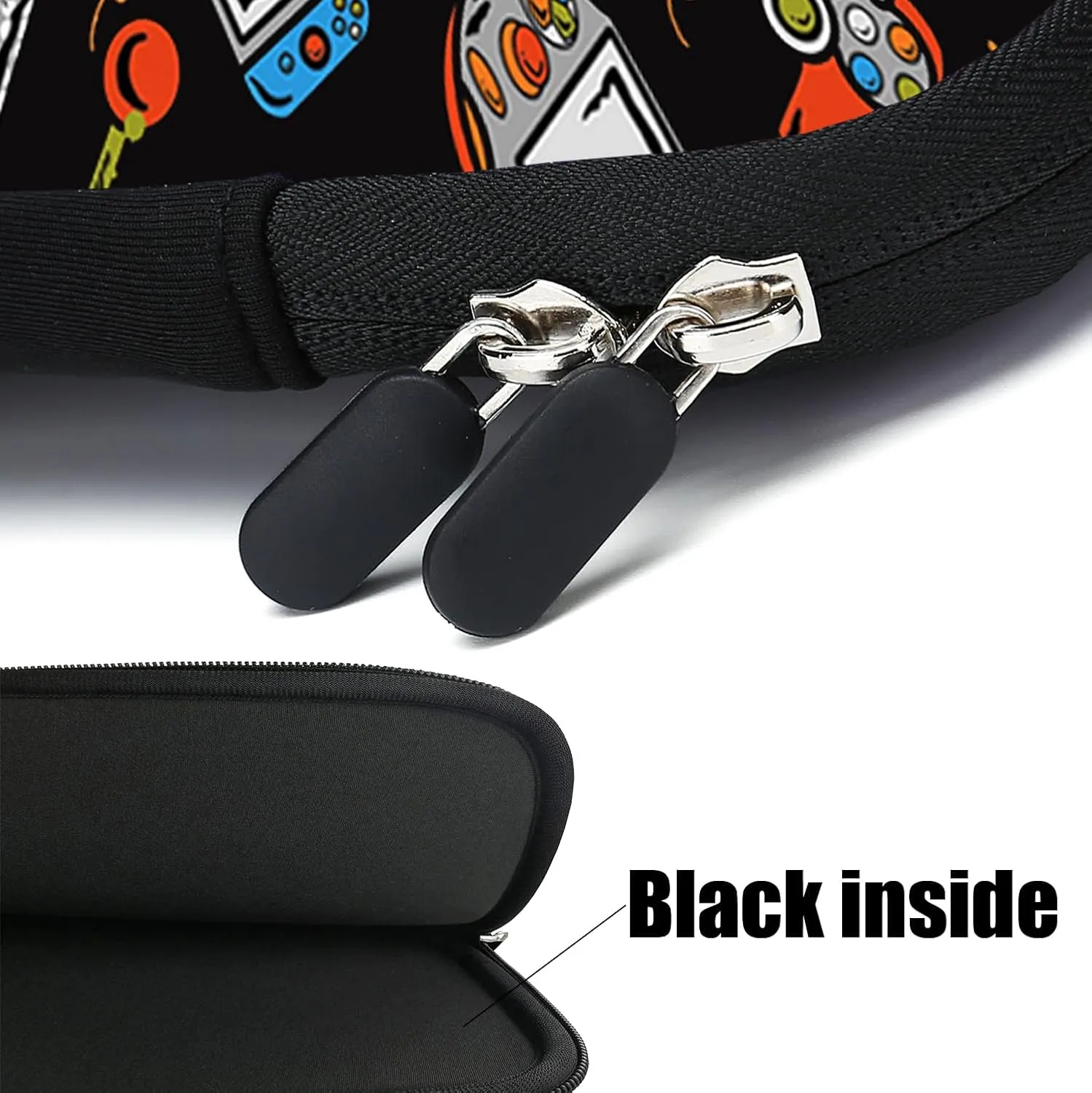 15.6" Laptop Sleeve 14" 15" 15.4" Chromebook Case Ultrabook Case Notebook Sleeve PC Messenger Bag Tablet Case Neoprene Handle Sleeve (HYXSB-1)
