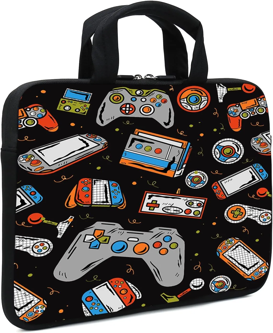 15.6" Laptop Sleeve 14" 15" 15.4" Chromebook Case Ultrabook Case Notebook Sleeve PC Messenger Bag Tablet Case Neoprene Handle Sleeve (HYXSB-1)