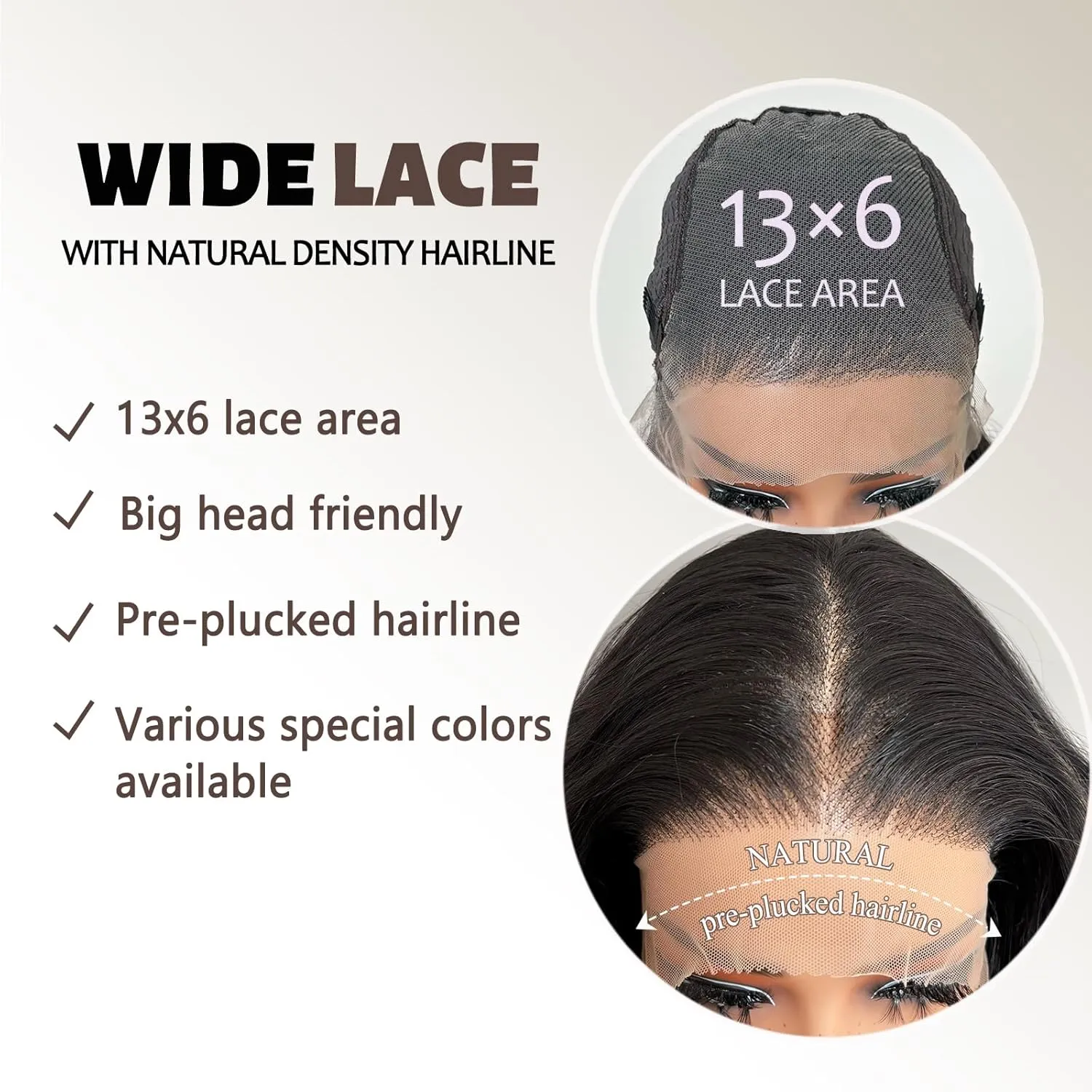 26Inch Natural Black wig 13×6 Lace Front Wigs Pre Plucked Glueless Wigs Synthetic wig Transparent Lace Front Wigs for Black Women Beginner Friendly