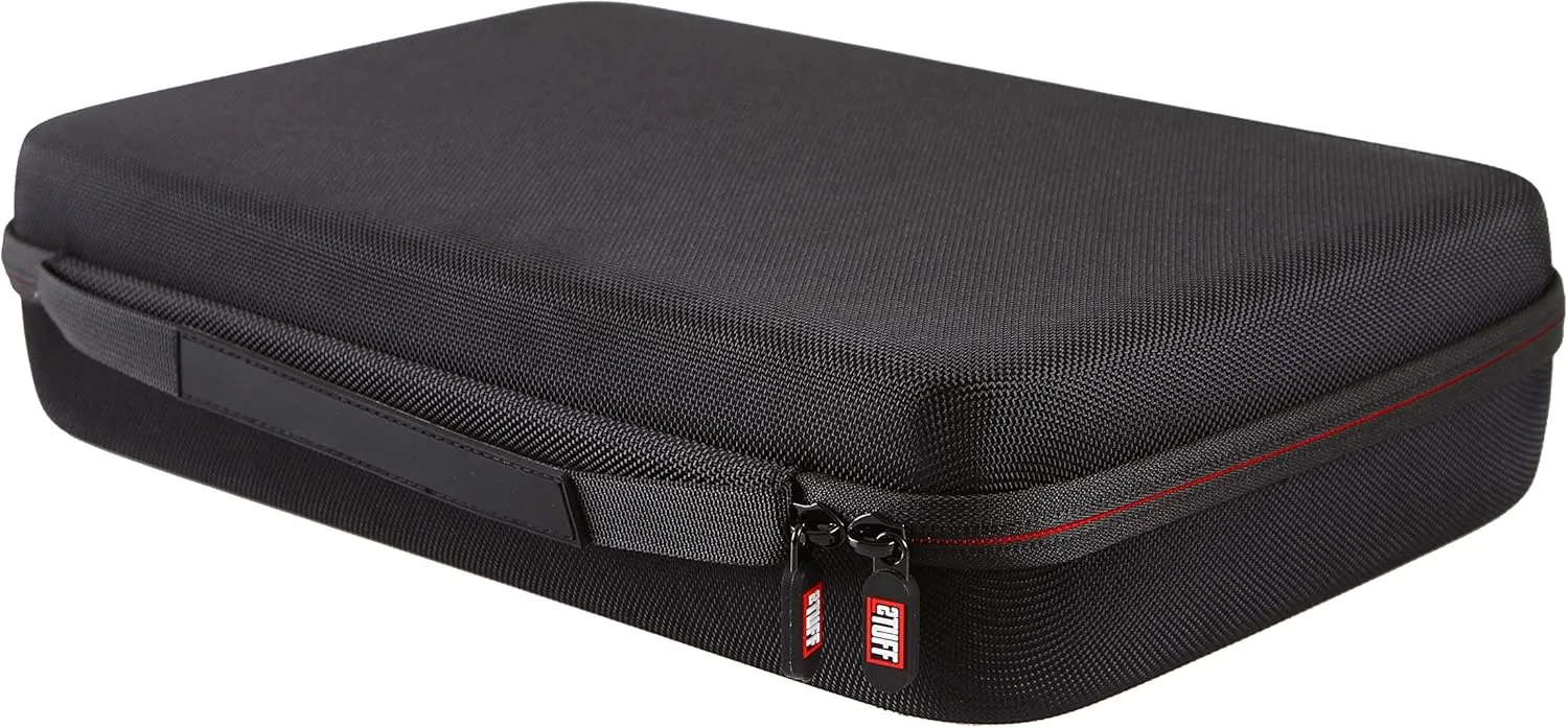 2TUFF Alcohol Ink Storage Case and Paint Carry Case - Fits up to 60 bottles - Alcohol Ink Case and Miniature Paint Organizer for Ink and Paints with Foam Insert and Inner Storage Pocket