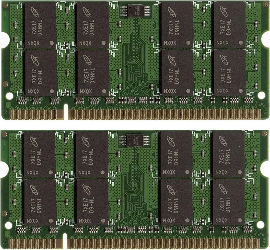 4GB 2X 2GB Memory DDR2 SODIMM RAM for Laptop DELL Latitude D630