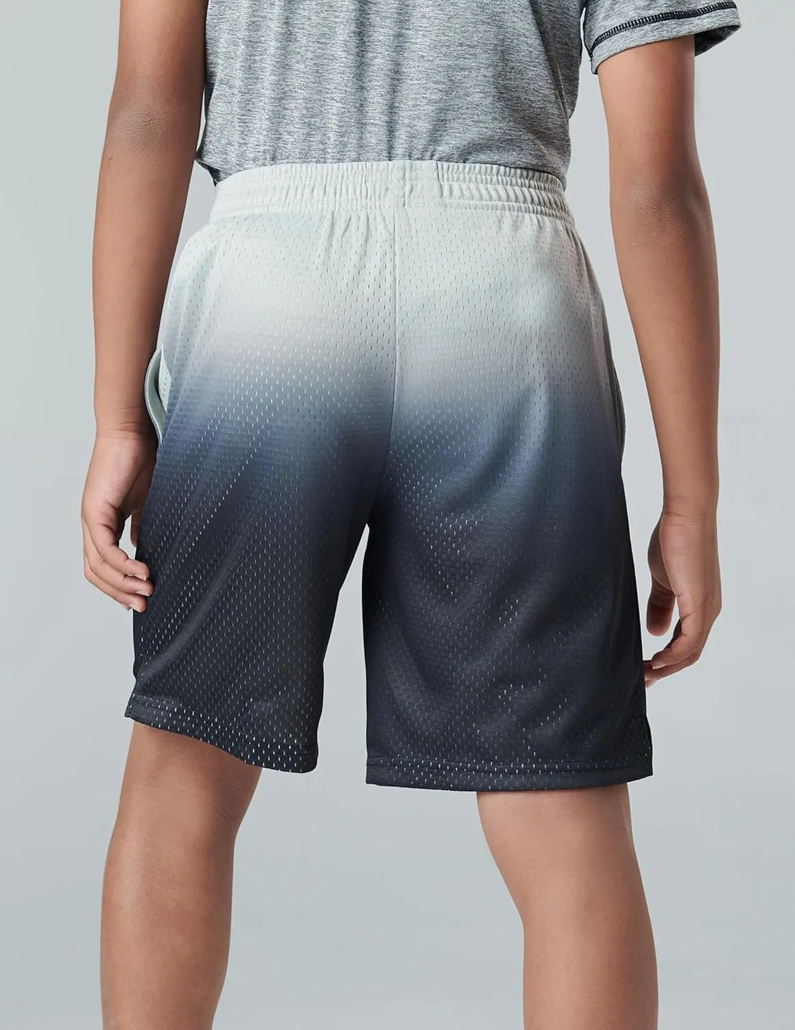 5 Pack Boys Athletic Shorts Mesh Basketball Youth Apparel Kids Sports Active Gear with Pockets