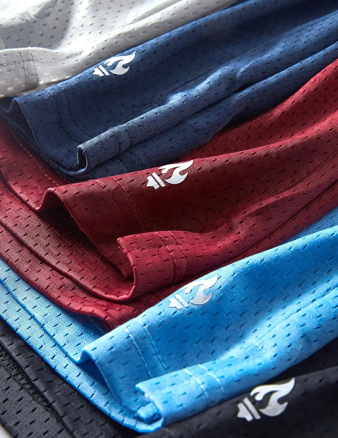 5 Pack Boys Athletic Shorts Mesh Basketball Youth Apparel Kids Sports Active Gear with Pockets