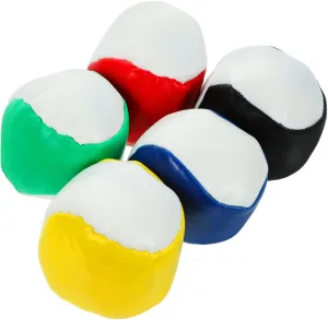 5Pcs Bean Bags for Outdoor Games Flat Sandbags for Tossing Fun for Coordination and Motor Skill Development