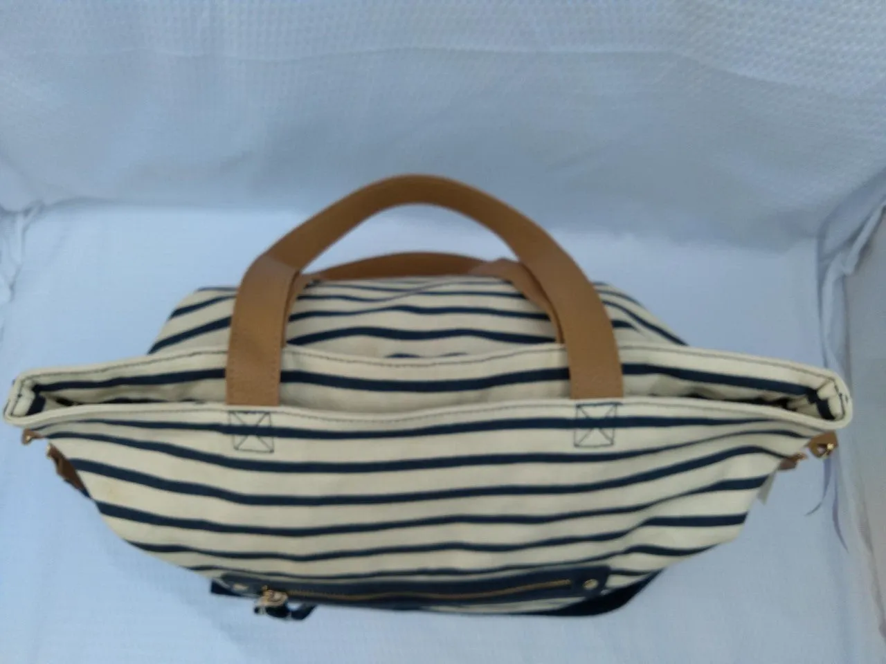 A New Day Oversized Striped Tote Bag