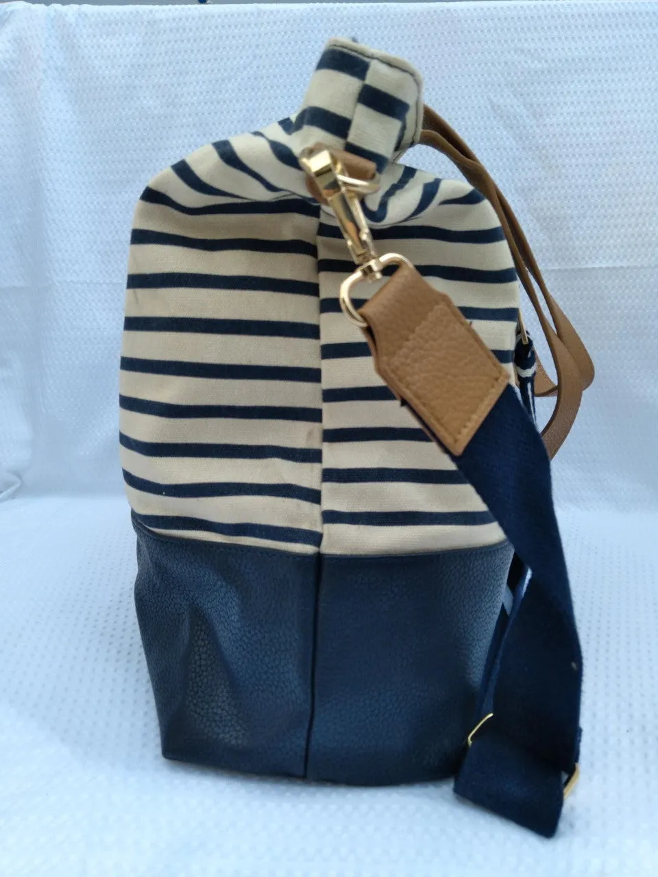 A New Day Oversized Striped Tote Bag