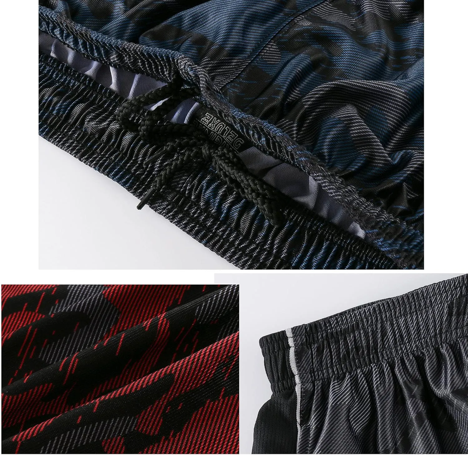 Abovewater Men's Basketball Shorts Quick-Dry Running & Gym Shorts with Drawstring & Pockets