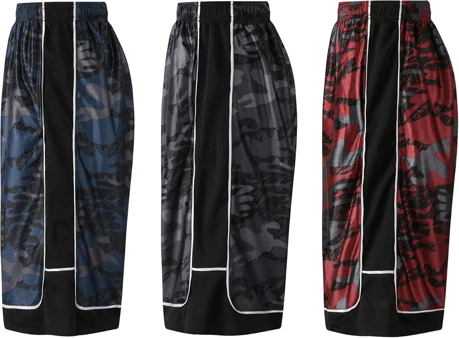 Abovewater Men's Basketball Shorts Quick-Dry Running & Gym Shorts with Drawstring & Pockets
