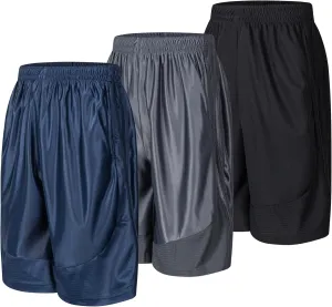 Abovewater Men’s Basketball Shorts with Deep Pockets Running Shorts & Gym Training Shorts with Drawstring