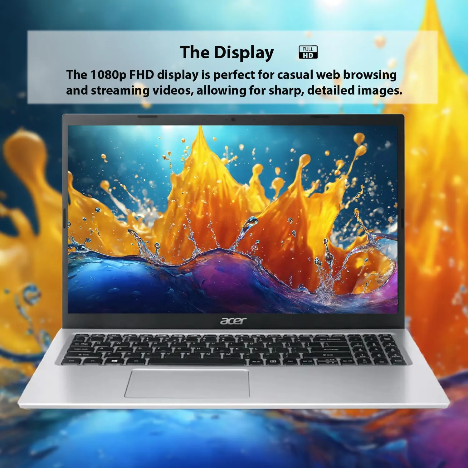 acer Aspire 3 Laptop | 15.6" FHD | Intel Core i7-1165G7 | Quad-core | Intel Iris Xe Graphics | 20GB RAM | 512GB PCIe SSD | Wi-Fi 6 | Long Battery Life | Windows 11 Pro | w/WOWPC OS Recovery USB