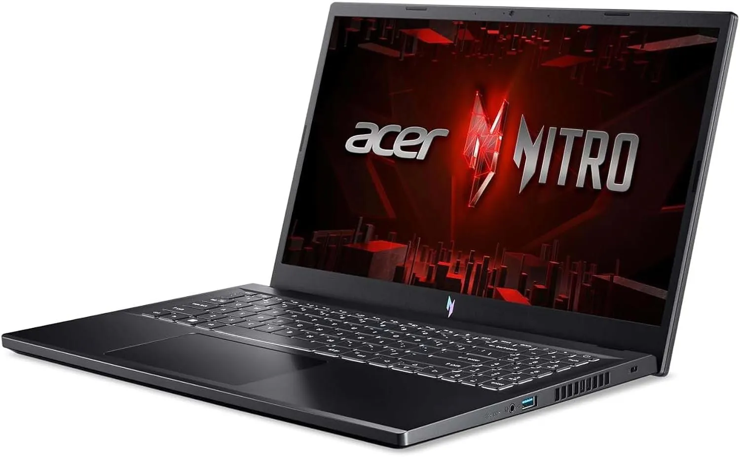 acer Nitro V 15 Gaming Laptop, with Office Lifetime License, Intel 14-Core i9-13900H, RTX 4060, 15.6" FHD IPS Display, 64GB DDR5, 2TB SSD, Wi-Fi 6, Backlit Keyboard, Windows 11 Pro, Wi-Fi 6