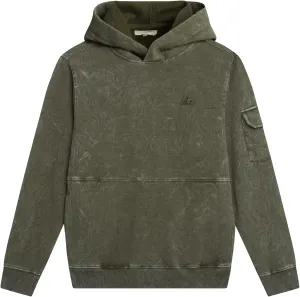 AEROPOSTALE Boys' Pullover Hoodie - Comfortable Fit Fleece Hoodie with Patch Pocket on Sleeve - Hoodies for Boys (Sizes:8-16)