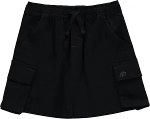 AEROPOSTALE Girls Twill Cargo Scooter Skirt - Stylish Pleated Skort with Drawcord Waistband and Utility Pockets (Sizes: 7-16)