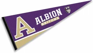 Albion College Britons Pennant Flag