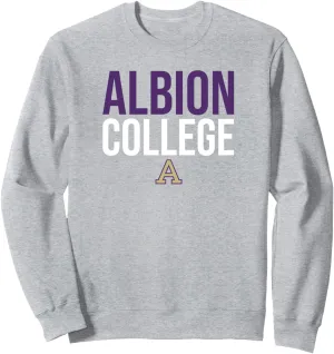 Albion College Britons Stacked Sweatshirt