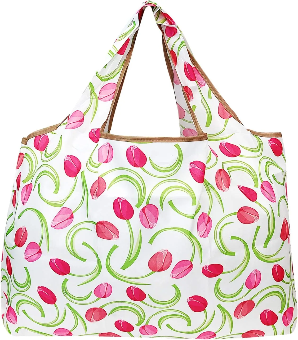 allydrew Eco-Friendly Large Nylon Reusable Shopping Bags (Set of 3)