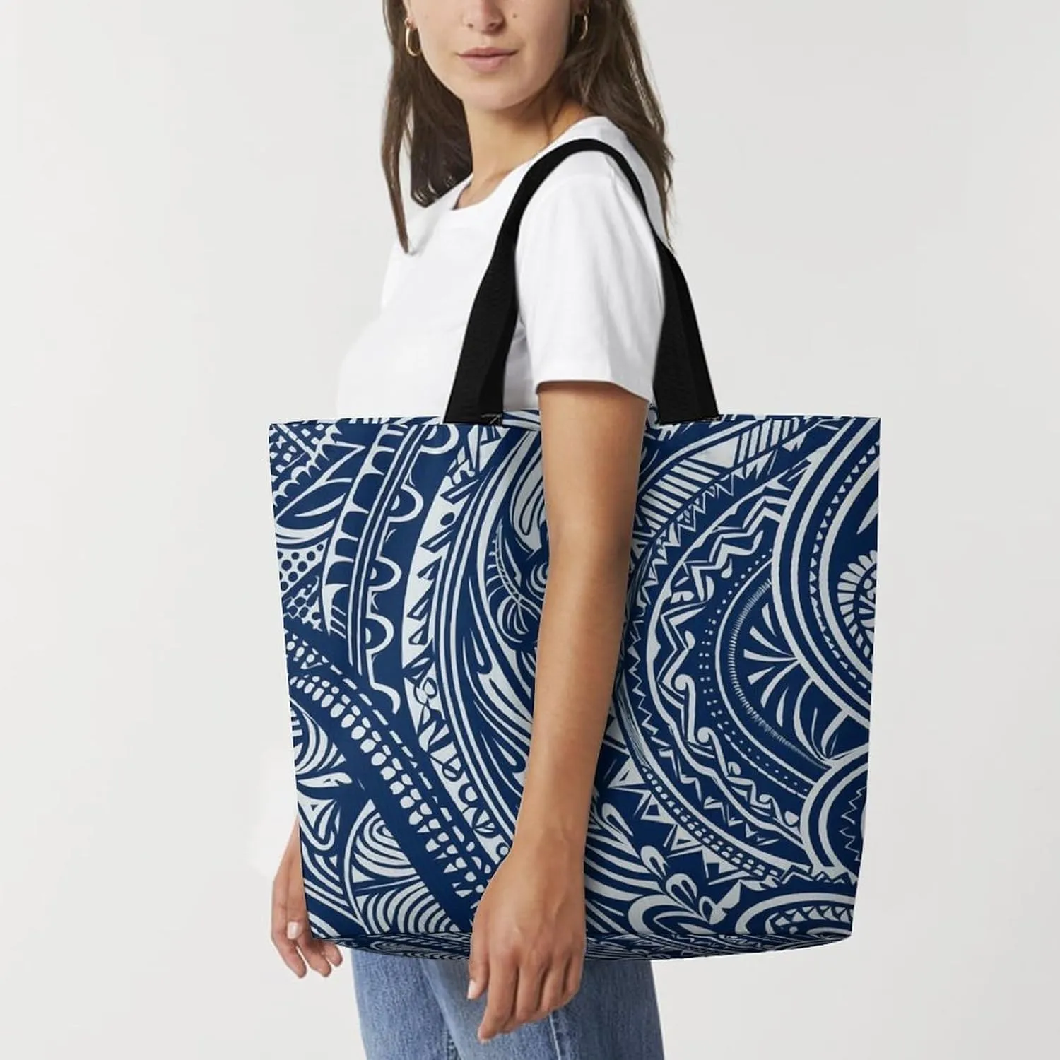 Ancient Egyptian Tote Bag for Women Reusable Grocery Shoulder Bags Shopping Bag for Travel, Groceries
