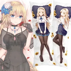 Anime Body Pillow, Body Pillow Anime,Anime Body Pillow Case Cover,Soft Anime Hugging Body Pillowcase Cover Dakimakura Double-Sided Peach Skin Pillow Cover Case(59in X 19.7in).