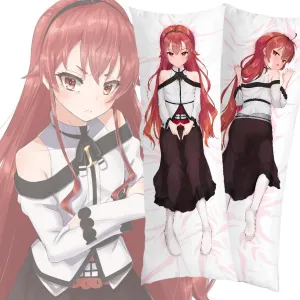 Anime Body Pillow, Body Pillow Anime,Anime Body Pillow Case Cover,Soft Anime Hugging Body Pillowcase Cover Double-Sided Peach Skin Pillow Cover Case(59in X 19.7in).