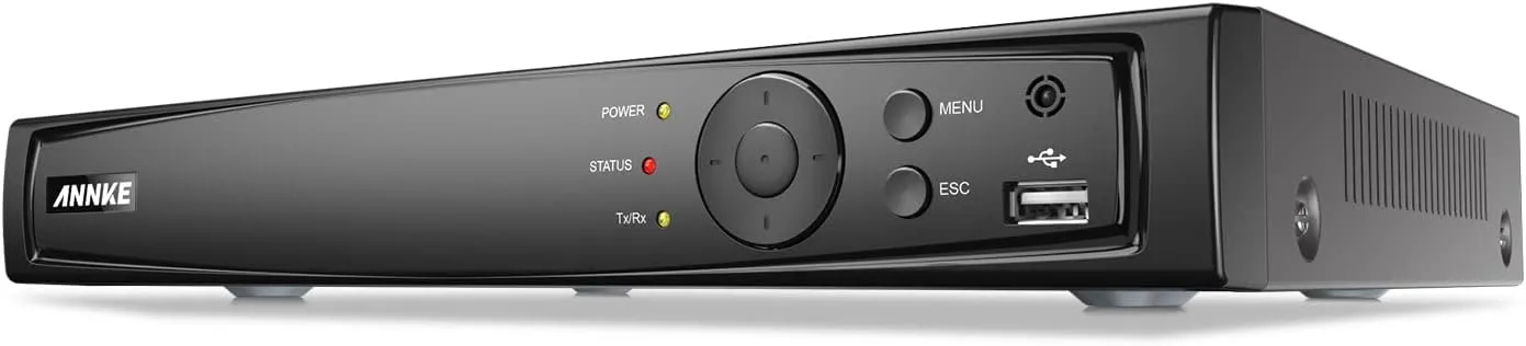 ANNKE 12MP 16CH NVR (4MP/5MP/8MP/12MP) POE Network Video Recorder for Home Security Camera System - Supports up to 16 x 12MP/4K IP Cameras, 24/7 Surveillance Recording, 4CH AI Features, No Hard Drive