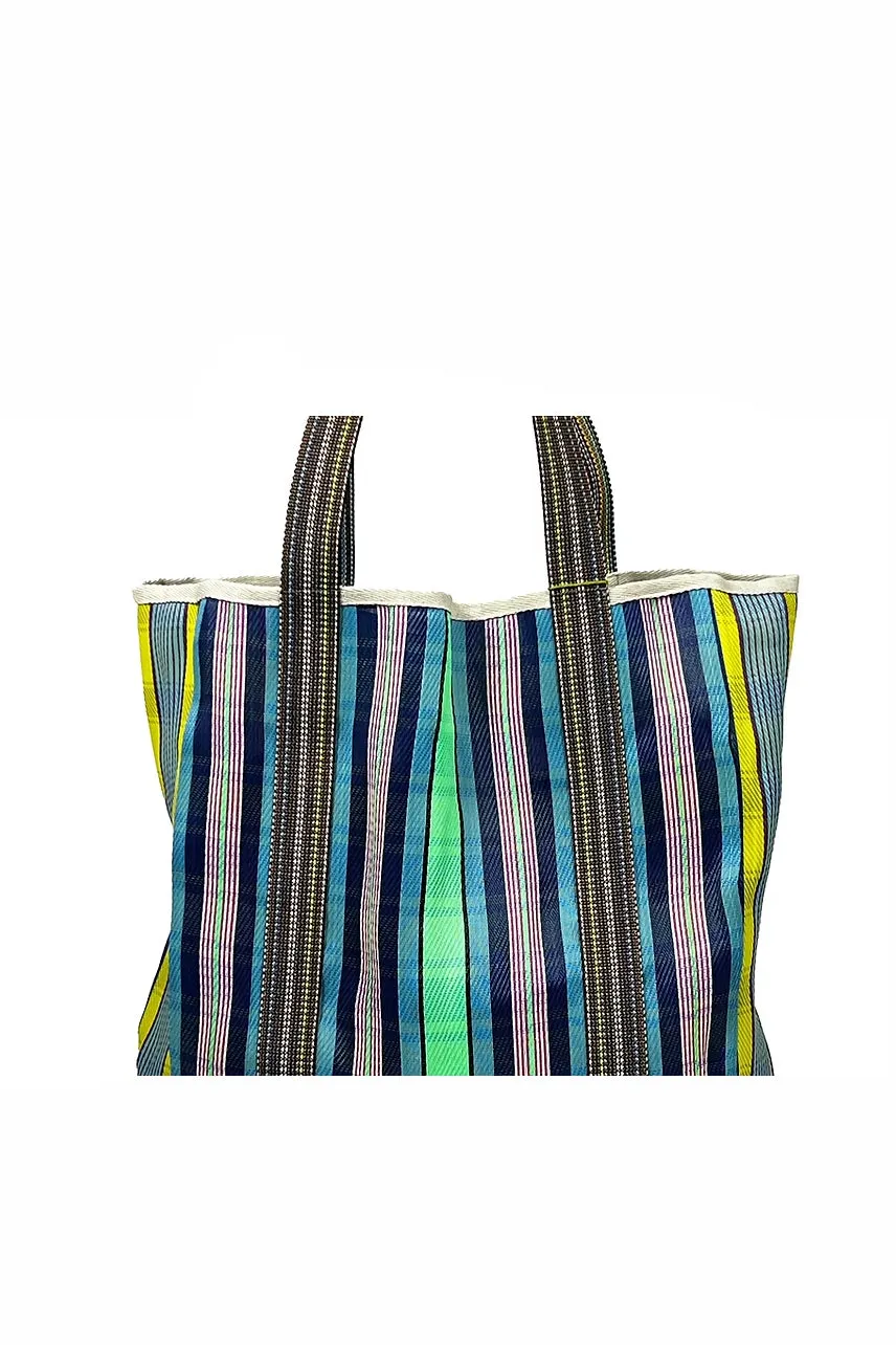 Apple Green Duck Shaped Market Tote Bag