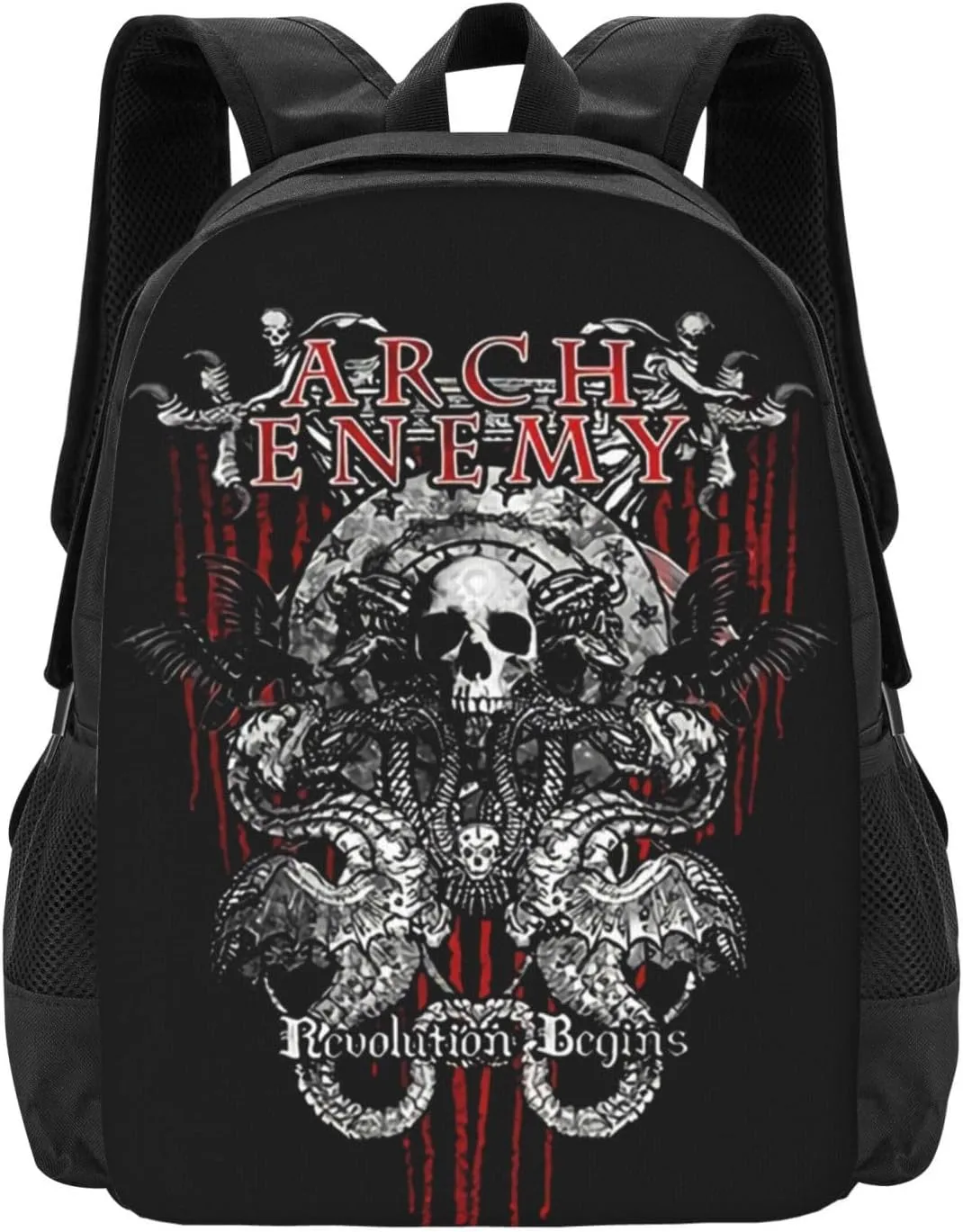 Arch Bridge Enemy School Backpack for Men Women College Bookbag Lightweight Backpack Casual Daypack