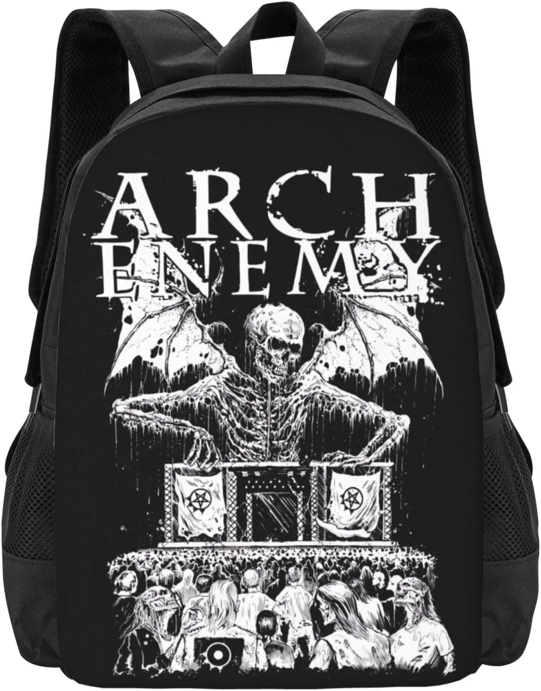Arch Bridge Enemy School Backpack for Men Women College Bookbag Lightweight Backpack Casual Daypack