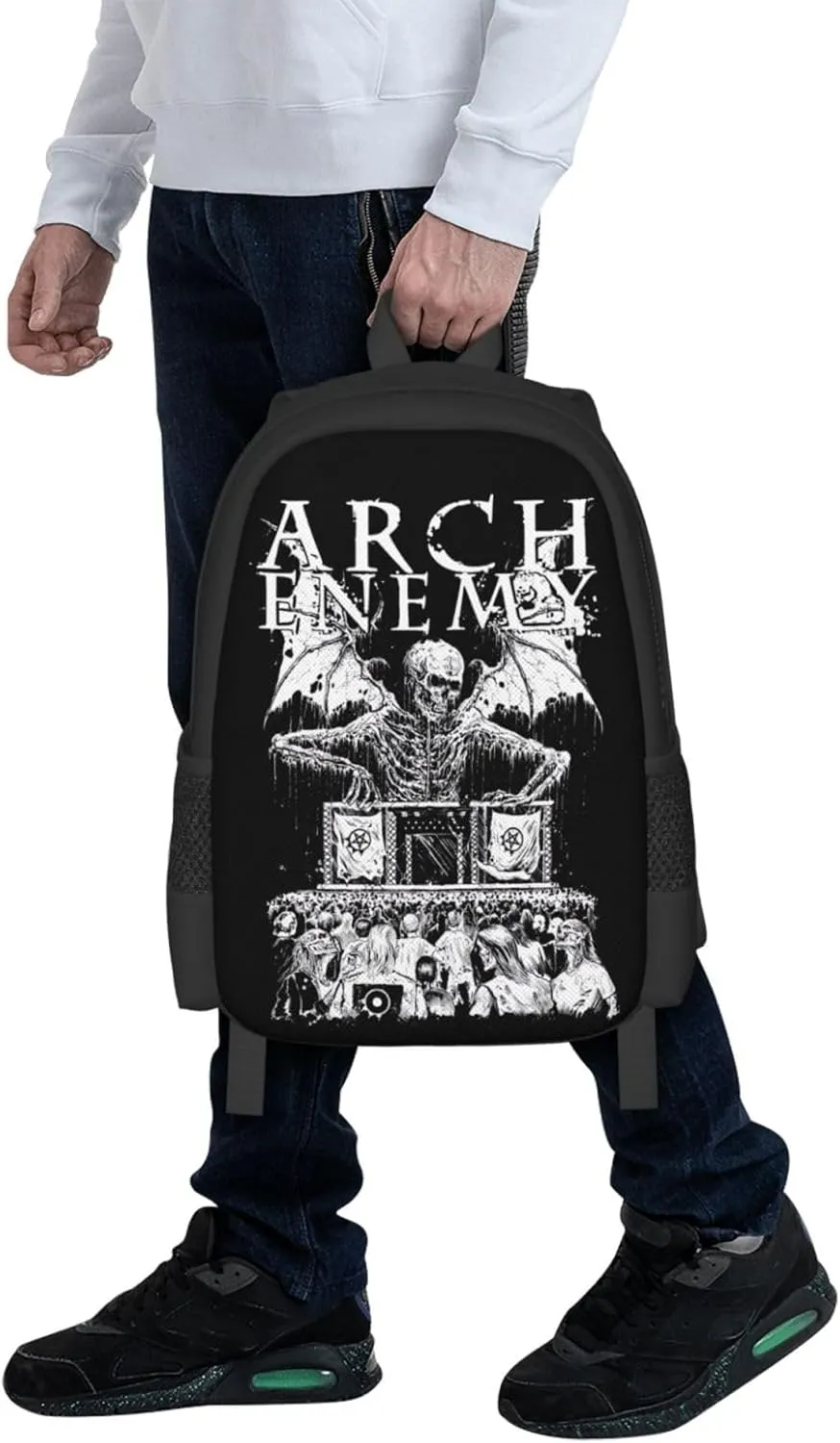 Arch Bridge Enemy School Backpack for Men Women College Bookbag Lightweight Backpack Casual Daypack