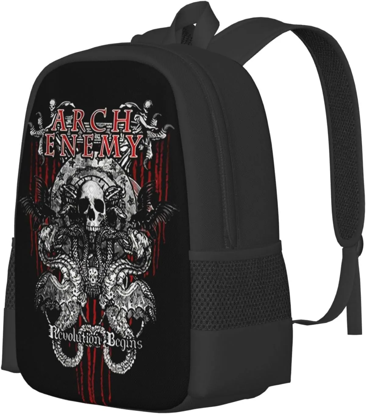 Arch Bridge Enemy School Backpack for Men Women College Bookbag Lightweight Backpack Casual Daypack