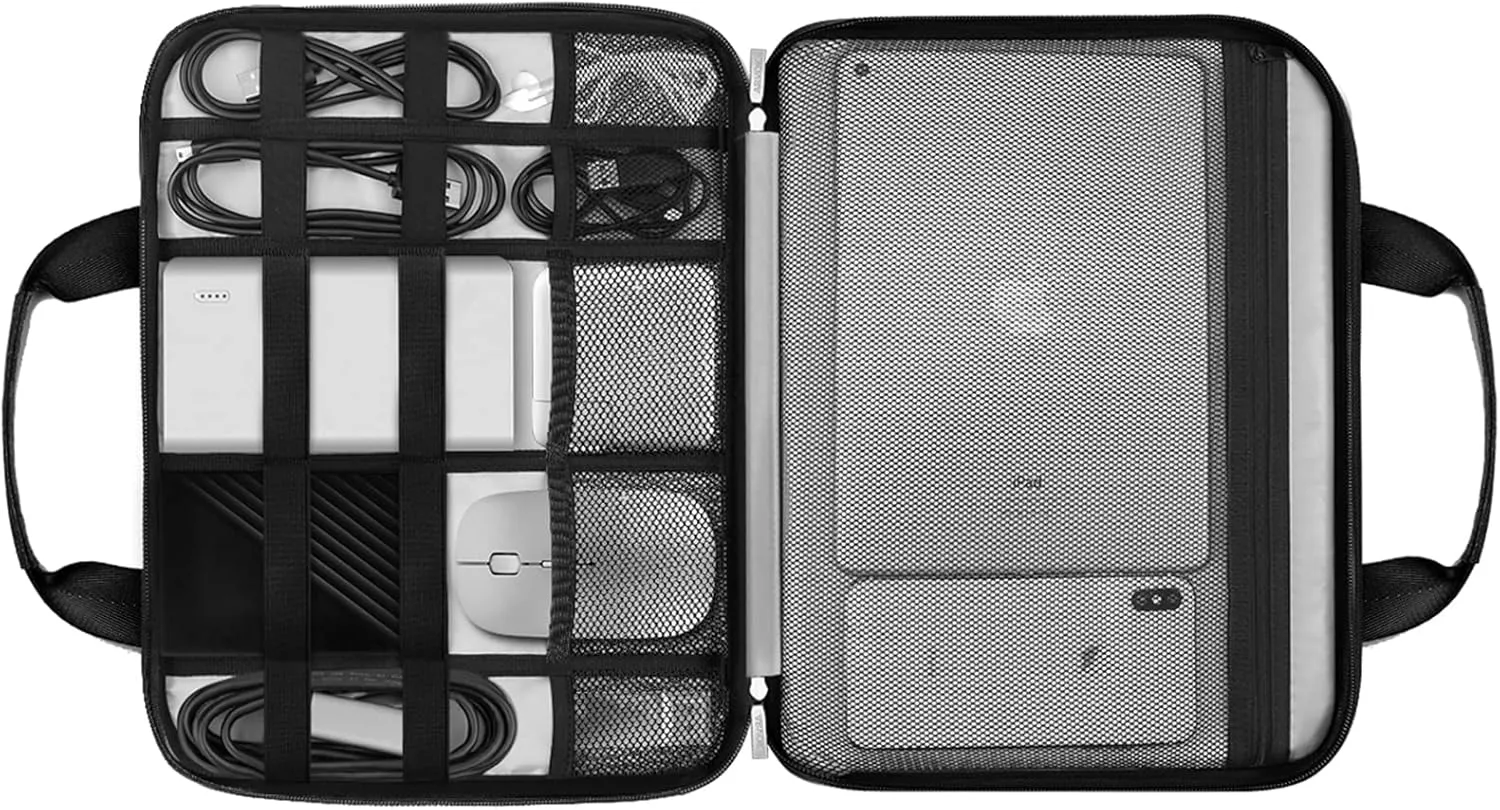 ARVOK 15 15.6 16 Inch Laptop Sleeve Case with Strap, Notebook Computer Briefcase Carrying Bag for HP/Dell/Lenovo/Asus/Acer