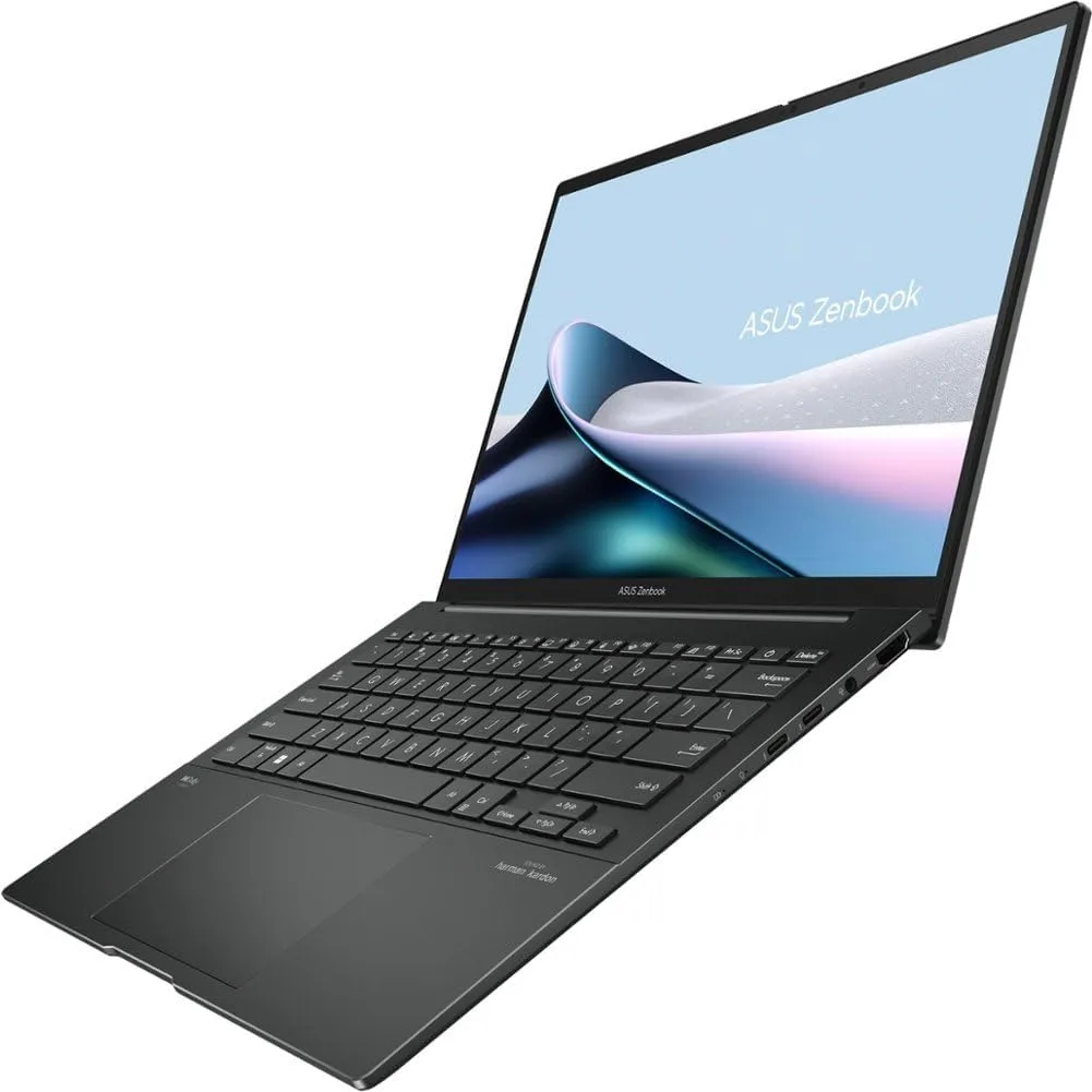 ASUS Zenbook 14 OLED 2024 Laptop / 14" Touch Intel Graphics 60hertz / Intel Ultra 5 125H 14 Cores / 8GB LPDDR5 512GB NVMe SSD M.2 / Backlit Keyboard Thunderbolt 4 Wi-Fi 6E / Win11 / Jasper Gray