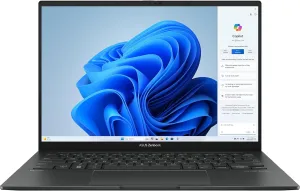 ASUS Zenbook 14 OLED 2024 Laptop / 14" Touch Intel Graphics 60hertz / Intel Ultra 5 125H 14 Cores / 8GB LPDDR5 512GB NVMe SSD M.2 / Backlit Keyboard Thunderbolt 4 Wi-Fi 6E / Win11 / Jasper Gray