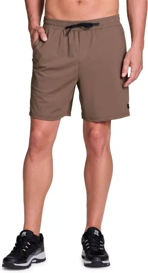 Avalanche Gym Shorts for Men, Breathable Stretch Jersey Quick Drying Workout Hiking Shorts with Pockets