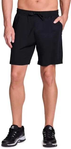 Avalanche Gym Shorts for Men, Breathable Stretch Jersey Quick Drying Workout Hiking Shorts with Pockets