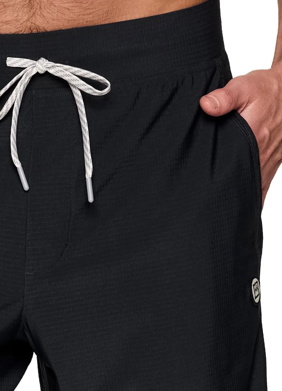 Avalanche Gym Shorts for Men, Breathable Stretch Jersey Quick Drying Workout Hiking Shorts with Pockets