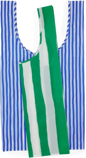 BAGGU Amazon Big Set of 2 - Painted Stripe