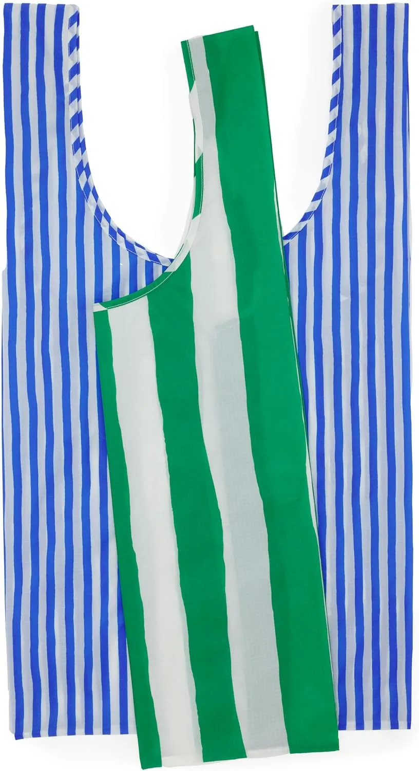 BAGGU Amazon Big Set of 2 - Painted Stripe