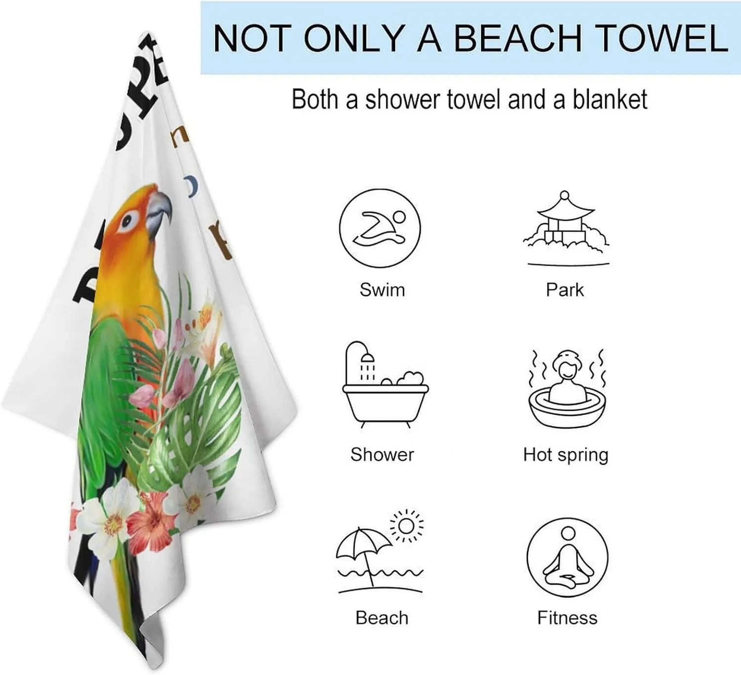 Bar Open No Shoes No Shirt Beach Towel Sand Free 31x51 Soft Microfiber Cruises Spa Beach Travel Towels Rustic Summer Retro Sunset Drinking Bath Towel Bachelorette Party Favor Beach Accessories Gifts