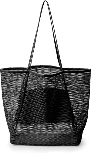 Beach Bag for Women Summer Woven Tote Bag Rattan Handbag Hobo Bohemian Vacation Bags Waterproof Sandproof